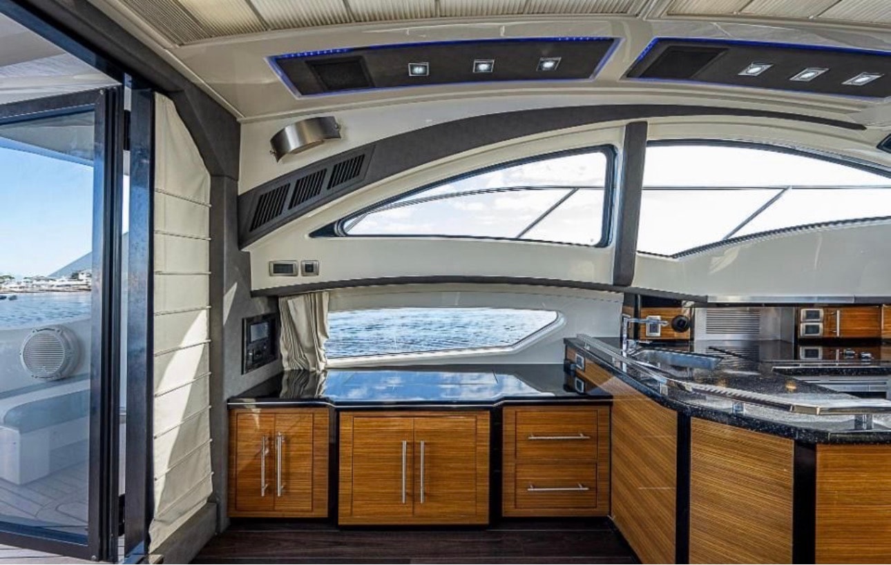Marquis Sport Coupe 42ft galley with granite counters